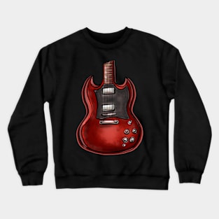 Guitar Crewneck Sweatshirt